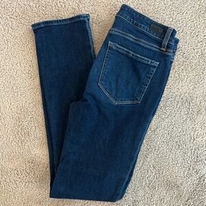 Paige Hoxton straight high rise long inseam jeans